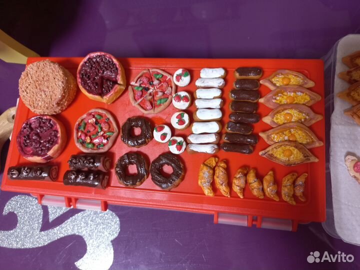 Миниатюрная еда для кукол