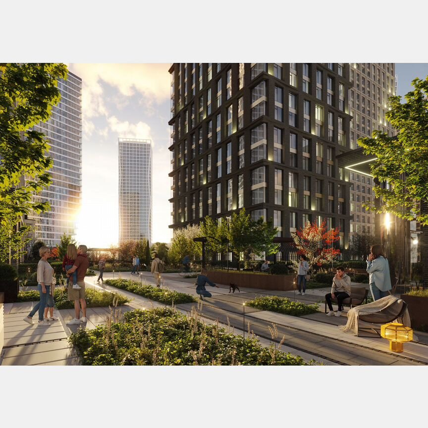 2-к. квартира, 67,3 м², 4/28 эт.