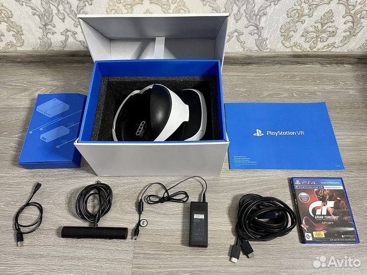 Шлем Sony playstation VR + игра