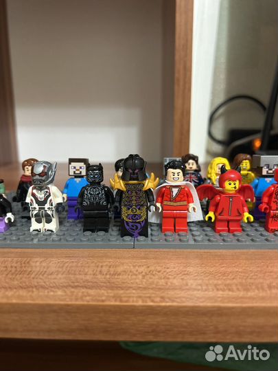 Lego Минифигурки Marvel, DC, Ninjago и др