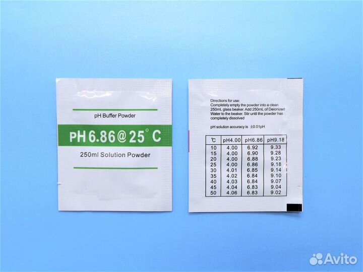 Набор для калибровки PH-метра (2 шт.)