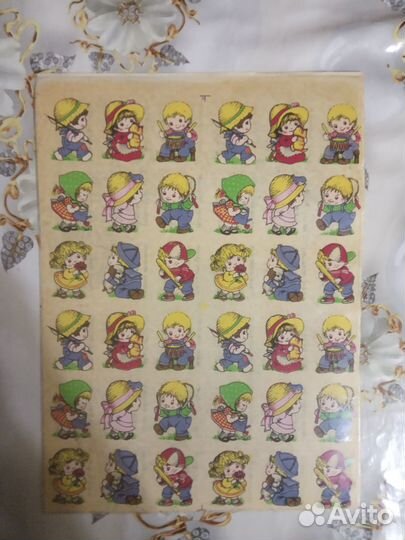 Липкие аппликации СССР