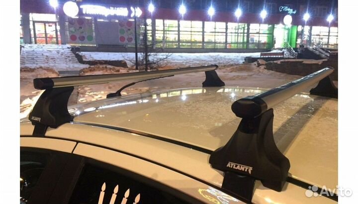 Багажник на крышу Атлант на Renault Fluence