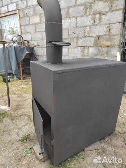 Печь буржуйка длительного горения