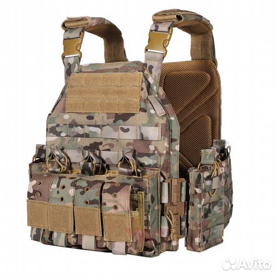 Бронежилет (плитник) с подсумками Yakeda VT-6026-3