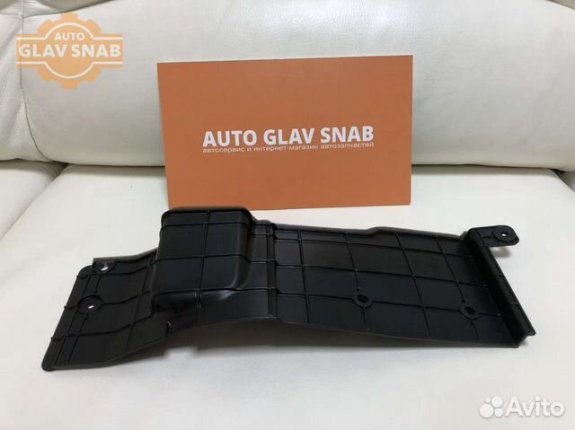 Воздуховод радиатора правый внешний Kia Rio