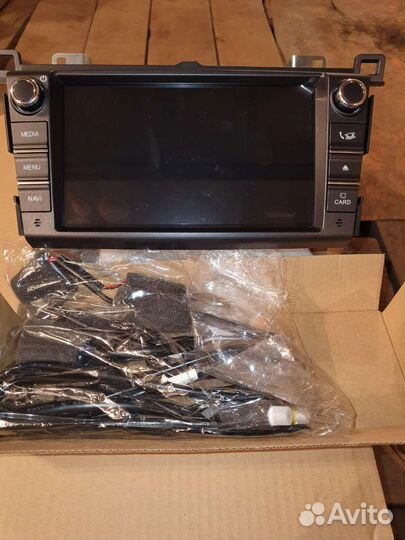 Автомагнитола новая оригинал тойота рав4