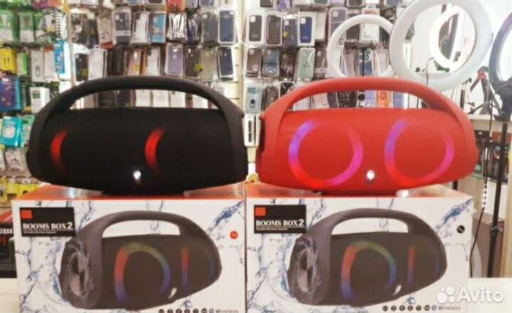 Блютуз колонка с подсветкой