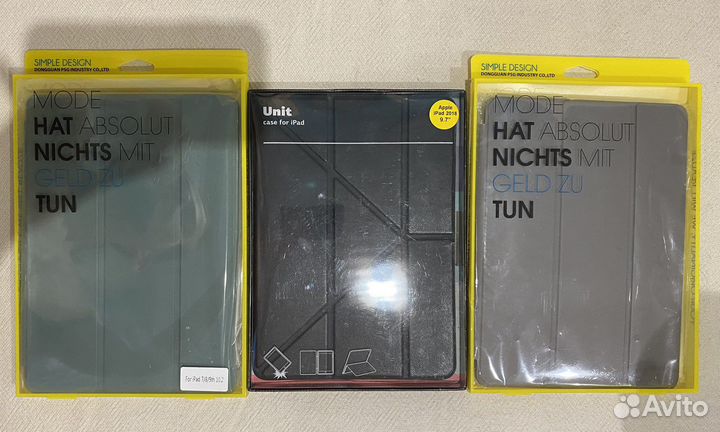 2 чехла для iPad 9,7