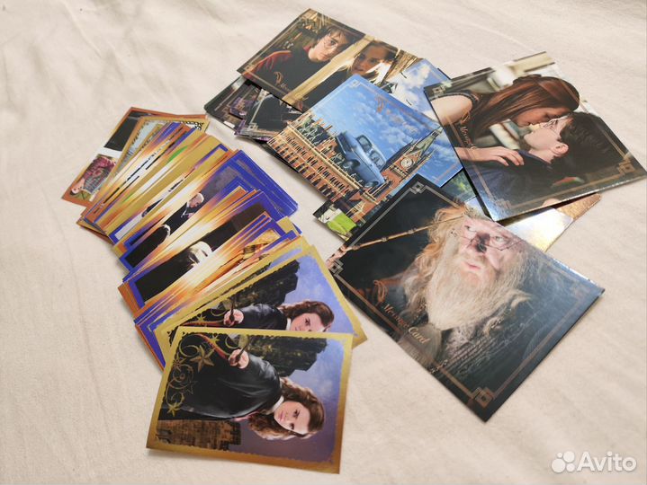 Наклейки и карточки Гарри Поттер panini