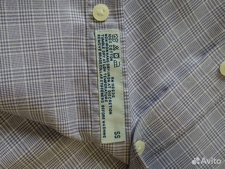 Рубашка Charles Tyrwhitt slim fit non iron 42