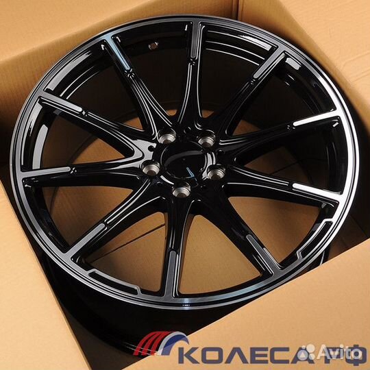 Диски 1117 8.5/20 5x112 ET35 d66.6 black machined face