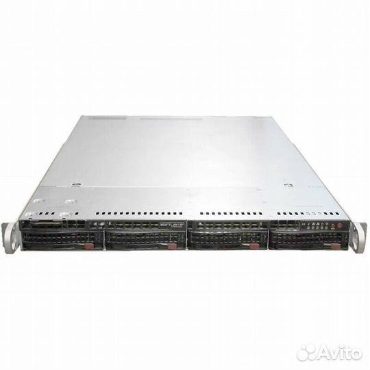 Сервер Supermicro 819 4LFF(NVMe) 2xGold6140/64gb