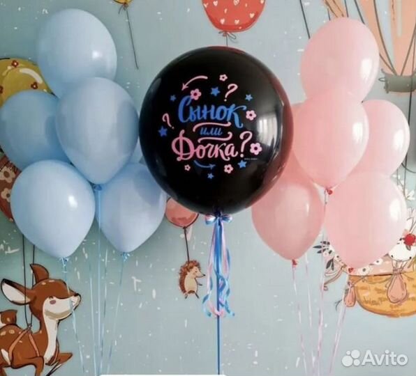 Шары для гендер пати / Гендерный шар