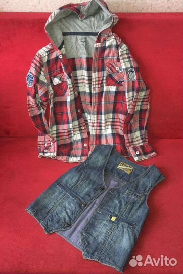 Вещи пакетом на мальчика, р.128-134