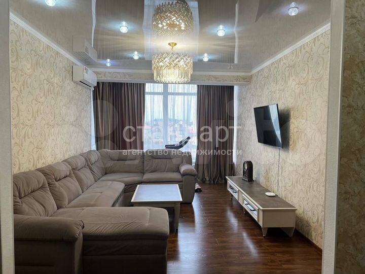 3-к. квартира, 97,4 м², 2/9 эт.