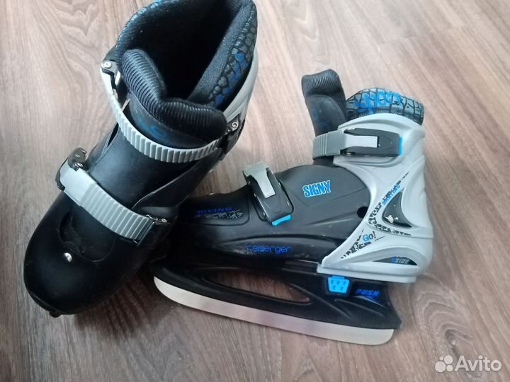 Коньки детские раздвижные 33 36