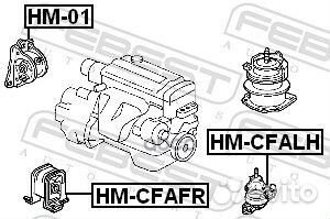 Опора двигателя левая hmcfalh Febest