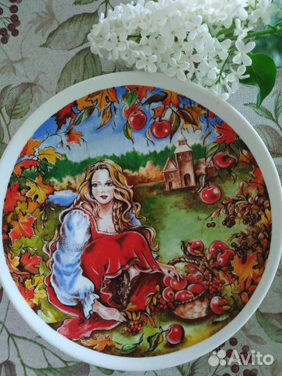 Тарелки Кузнецова И.Е, фарфор