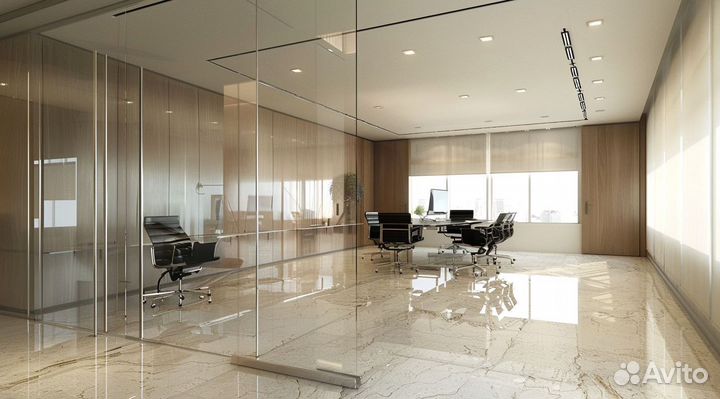 Стеклянная перегородка любой дизайн