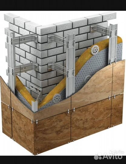 Изготовление и монтаж вентилируемых фасадов