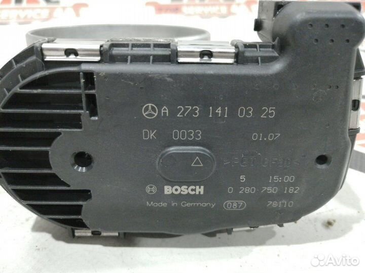 Дросельная заслонка Mercedes-Benz E-Class W211