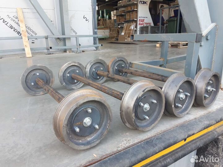 Колеса и колесные пары для вагонеток