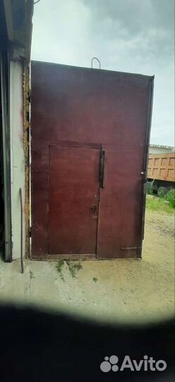 Ворота гаражные металлические бу