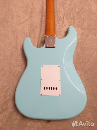 Fender Stratocaster Light Blue SSS (реплика)