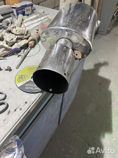 Глушитель прямоточный