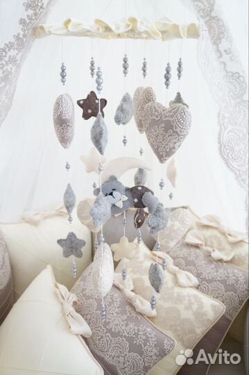 Бортики в детскую кроватку