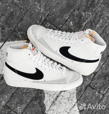 Кроссовки Nike Blazer Mid '77 Vintage 'White Black