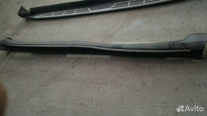 Два порога Hyundai Grand Santa Fe