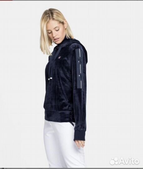 Толстовка велюровая женский fila оригинал новый