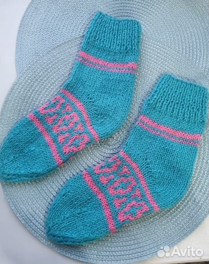 Носки вязаные ручной работы