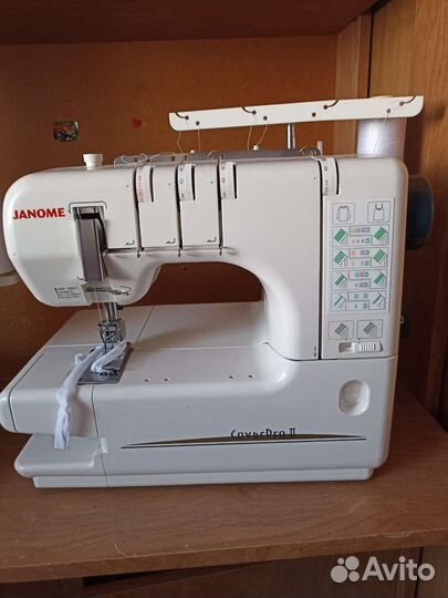 Швейная машина бу Janome,распошивалка