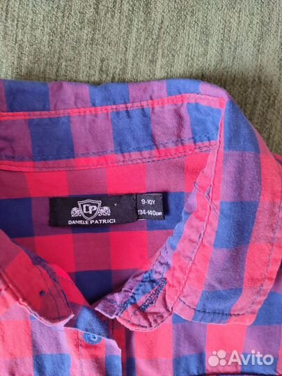Рубашка для мальчика 134 140