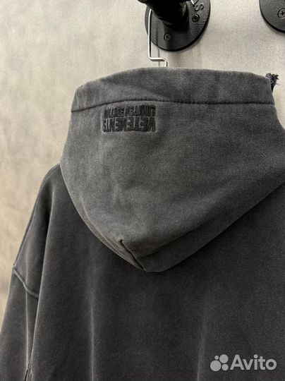 Худи Vetements deconstructed оверсайз