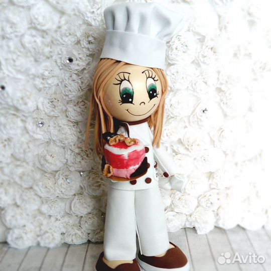 Интерьерная кукла по фото 