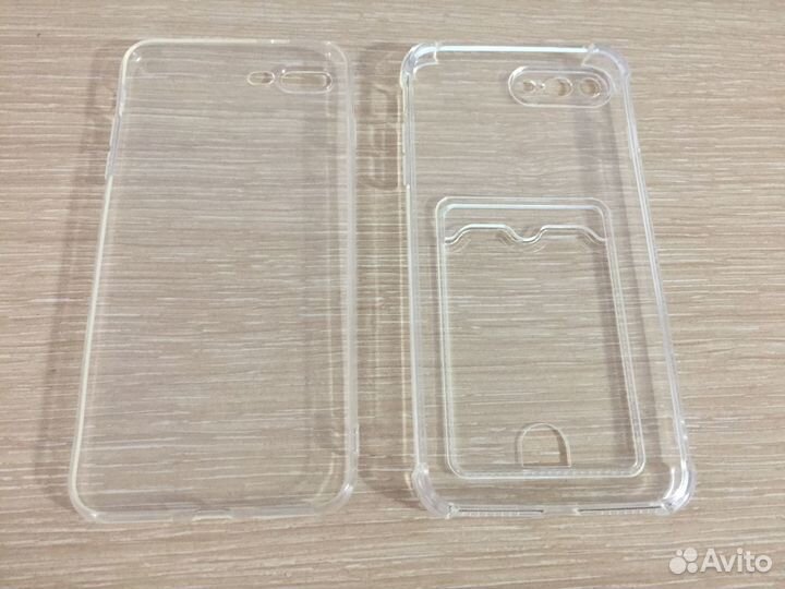 Чехол на iPhone 7 8 plus прозрачный