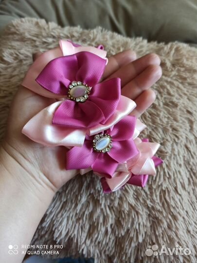 Резинки для волос ручной работы