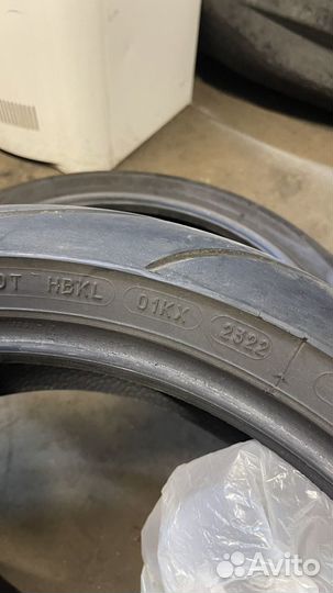 Комплект шин для мото 120/70r17+190/55r17 Michelin