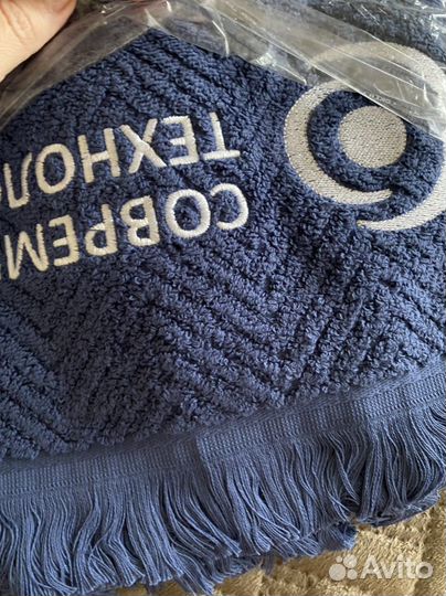 Махровое полотенце новое