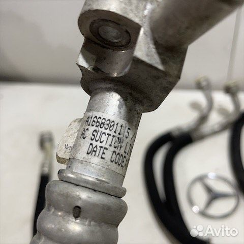 Трубка кондиционера Мерседес x166 w166 GL GLE GLS