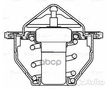 Термостат для а/м Chevrolet Captiva 11/Opel