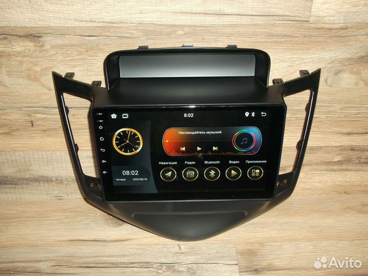 Магнитола Chevrolet Cruze Android GPS WiFi