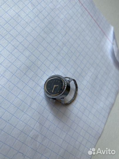 Часы кольцо Чайка
