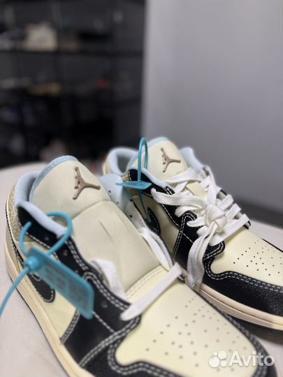 Air Jordan 1 LOW SE coconut milk/black оригинал