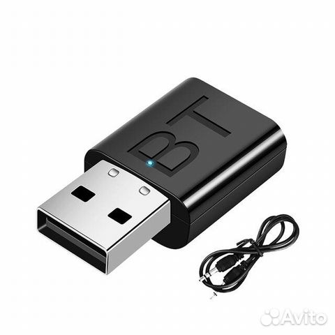 Блютуз адаптер aux Bluetooth стерео звук (Новый)