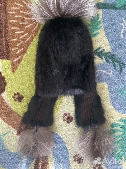 Шапка ушанка зимняя